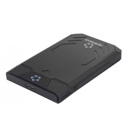 BOX ESTERNO USB 3.2 Gen 1 (USB 3.0) per HDD/SSD SATA 2,5 Nero