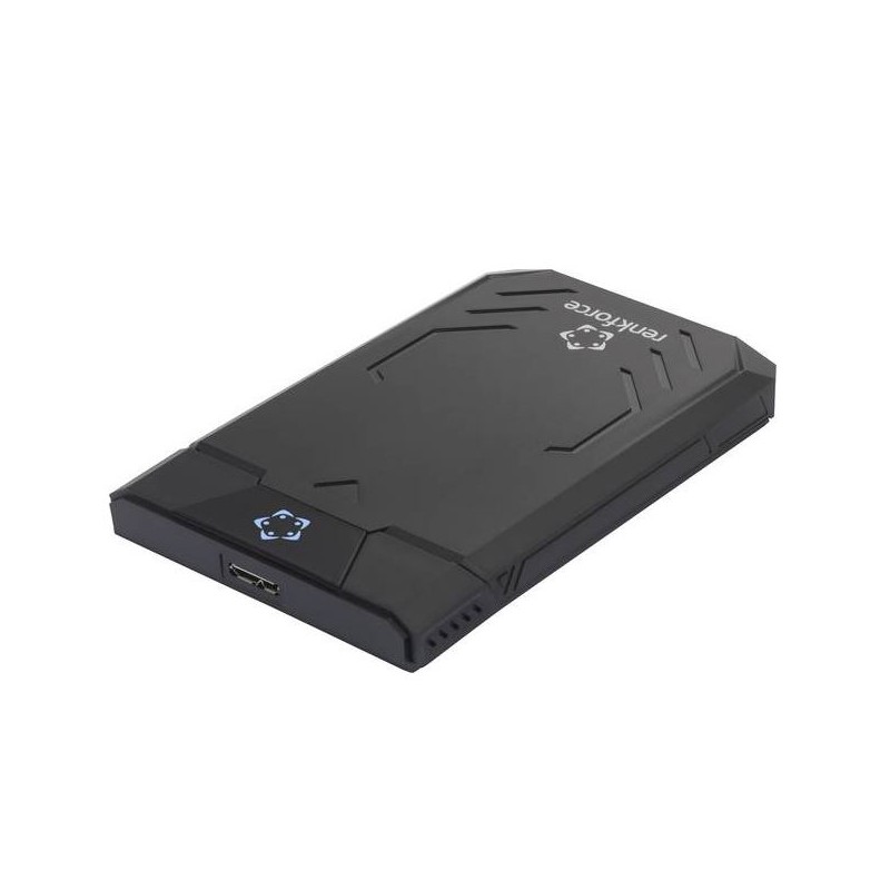 BOX ESTERNO USB 3.2 Gen 1 (USB 3.0) per HDD/SSD SATA 2,5 Nero