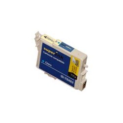 CARTUCCIA EPSON COMPATIBILE CIANO SI-T0612-R 15,5ml RICARICABILE