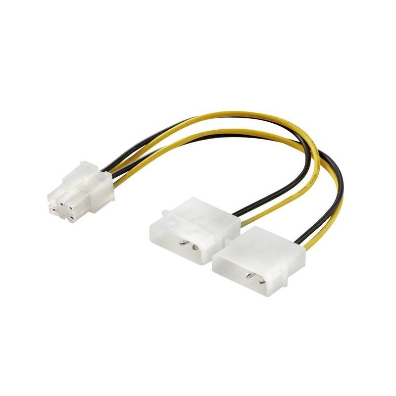 Cavo a Y da molex a 6poli per VGA 0.15 m