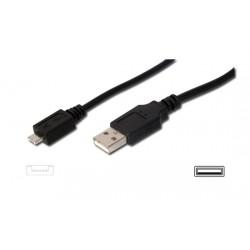 CAVO DI CONNESSIONE MICRO USB A - LUNGHEZZA MT. 1