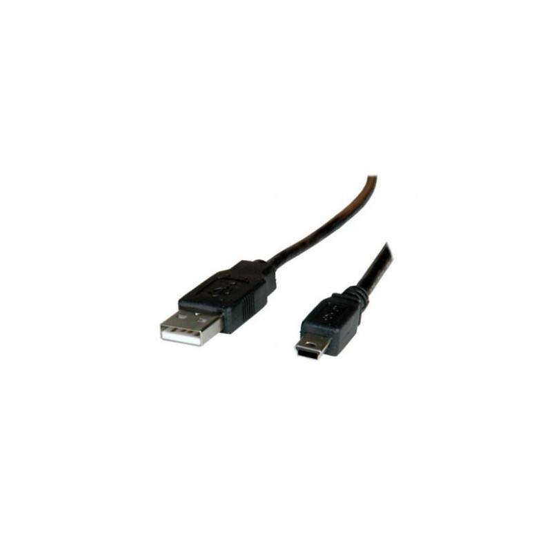 Cavo USB 2.0 ADJ Type A - 5-Pin Mini 1.8 m nero