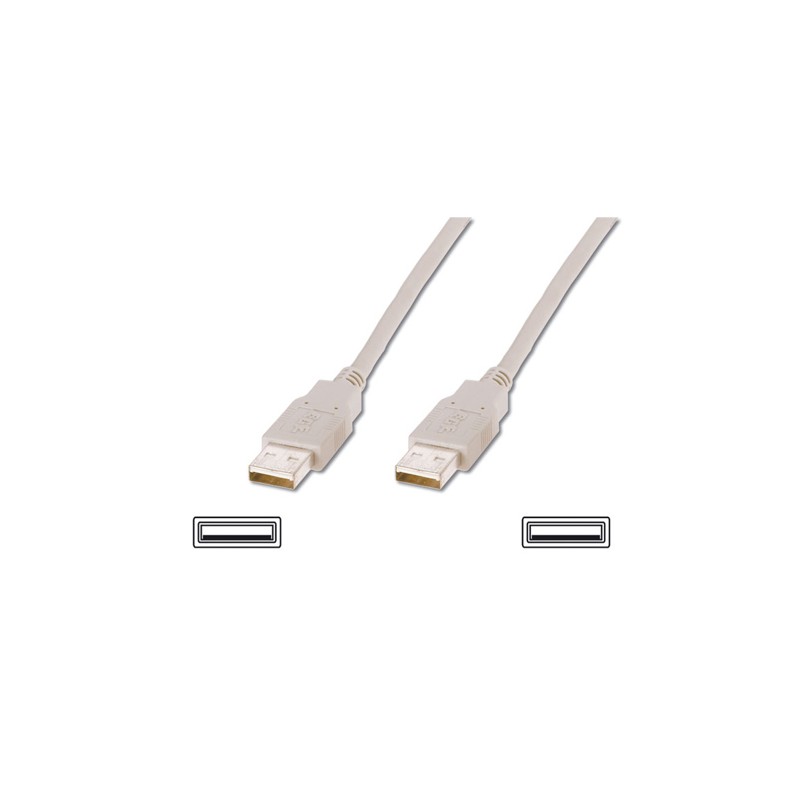 CAVO USB 2.0 CONNETTORI A/A M/M 2MT