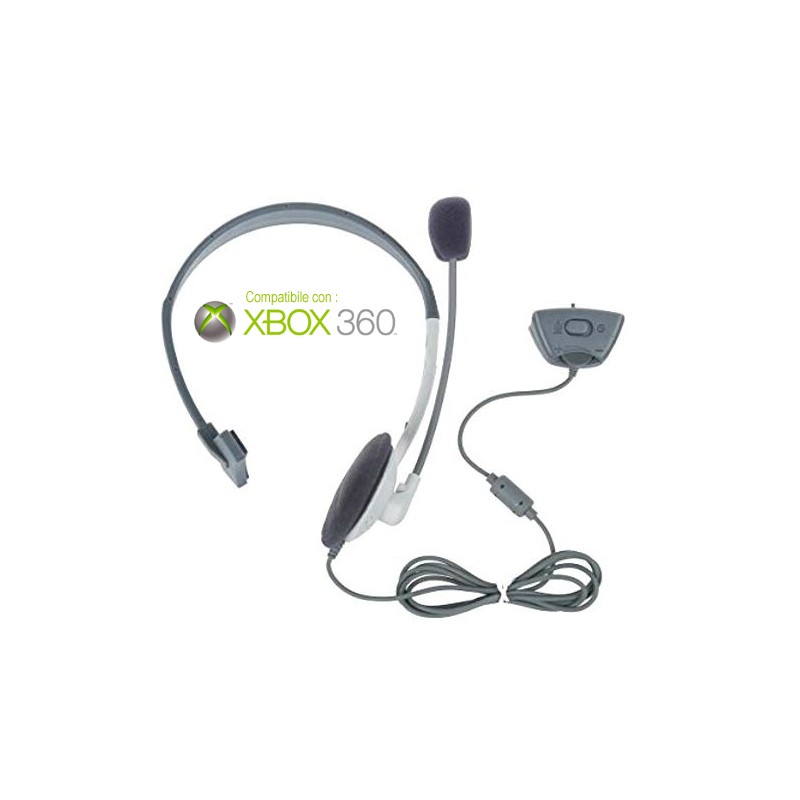 CUFFIA - XTREME Headphone + Microphone Xbox 360  auricolare Monofonico