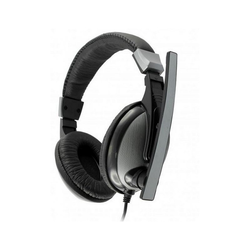 Cuffie Gaming con Microfono Nero HS-302