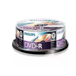 DVD-R Philips 4.7GB 120min 1-16x 1Pz