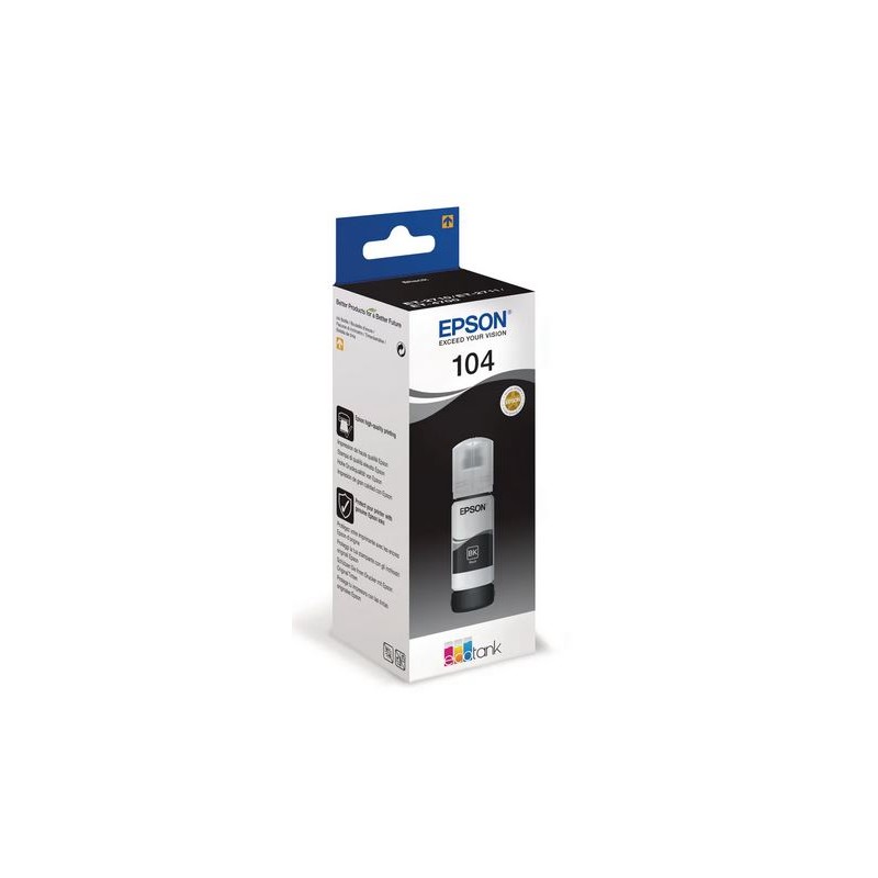 EPSON Flacone d\'inchiostro 104 nero T00P140 EcoTank 4500 pagine