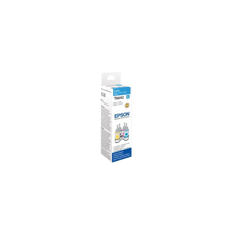 Flacone inchiostro CIANO Epson T6642 70ml