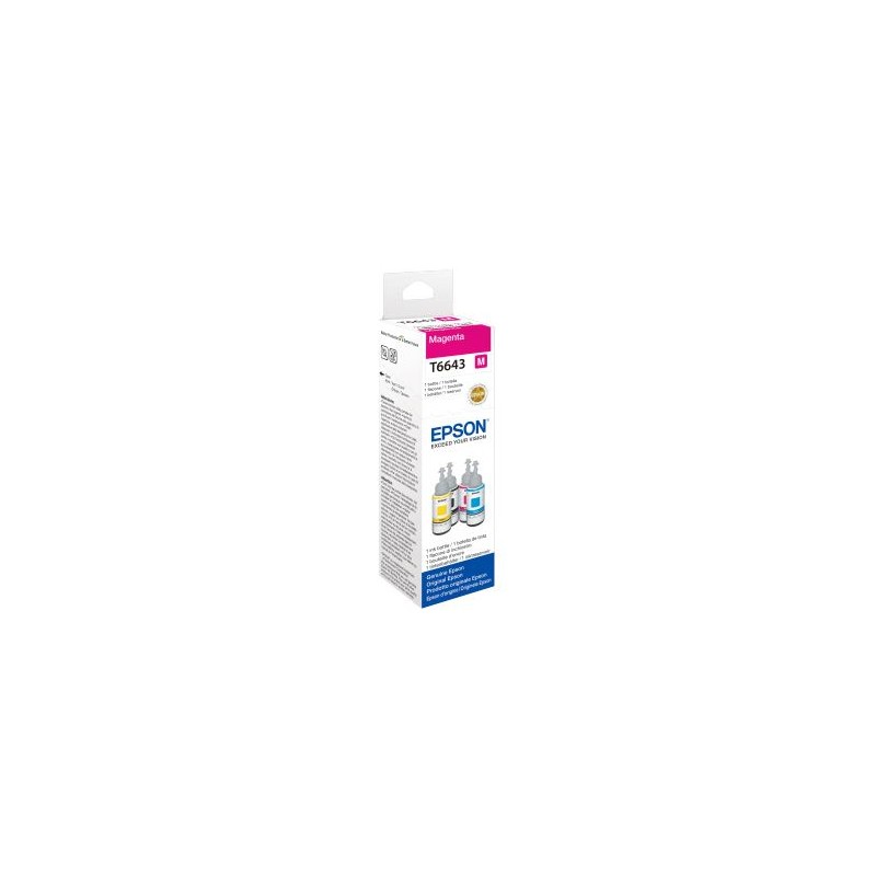 Flacone inchiostro MAGENTA Epson T6643 70ml