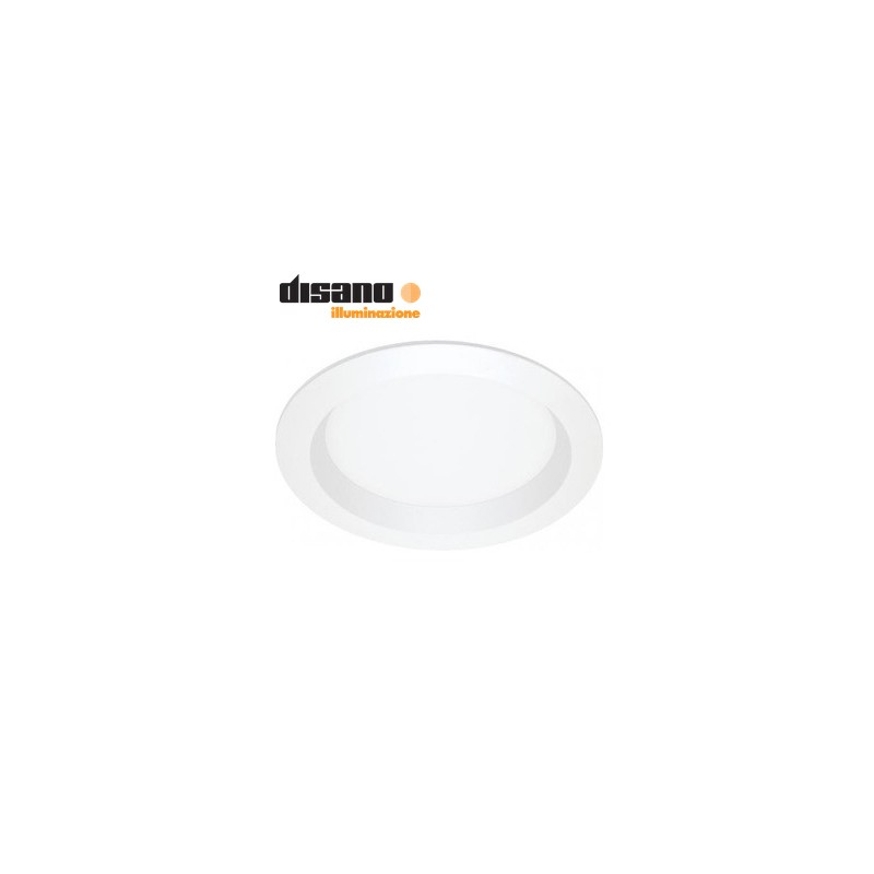 Plafoniera da incasso a LED 20W DISANO luce bianca 4000K Modello 15642400 -  884 Compact CRI95 - 245mm