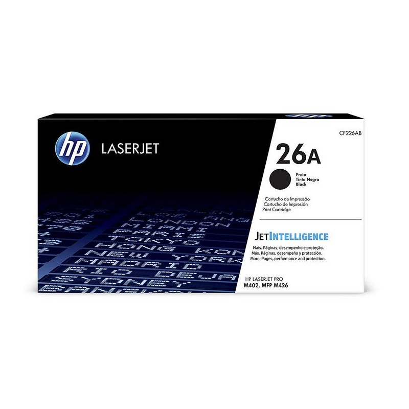 HP CF226A 26A TONER NERO