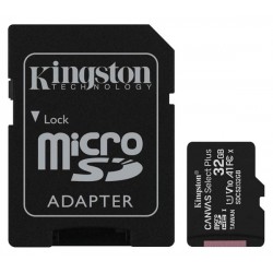 32GB Kingston Technology Canvas Select memoria flash MicroSDHC Classe 10