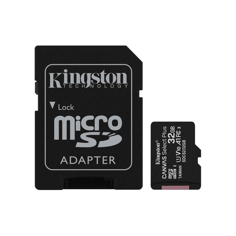 32GB Kingston Technology Canvas Select memoria flash MicroSDHC Classe 10