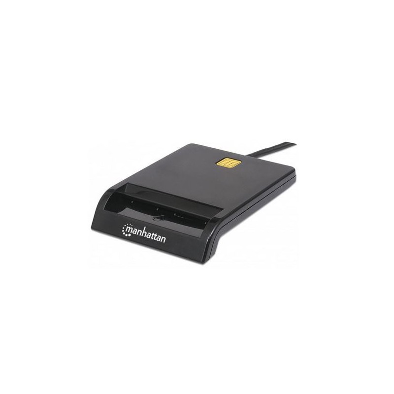 Lettore/Scrittore di Smart Card Usb 2.0 Nero Compatto