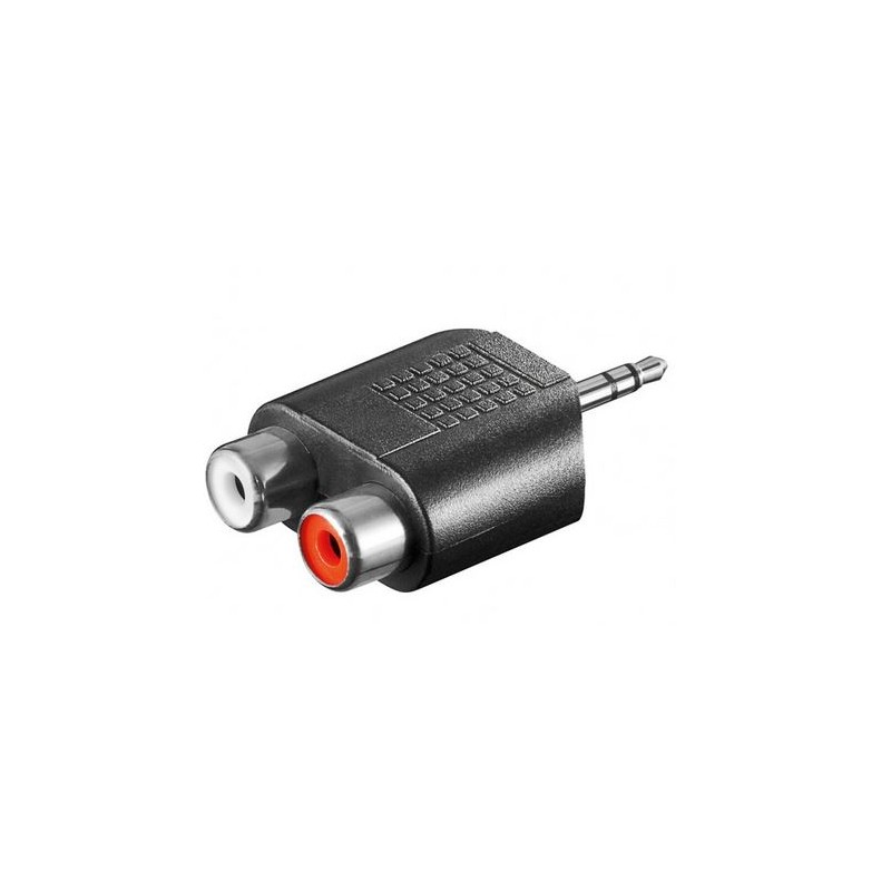 Adattatore Audio 3.5mm Maschio a 2 RCA Stereo Femmina