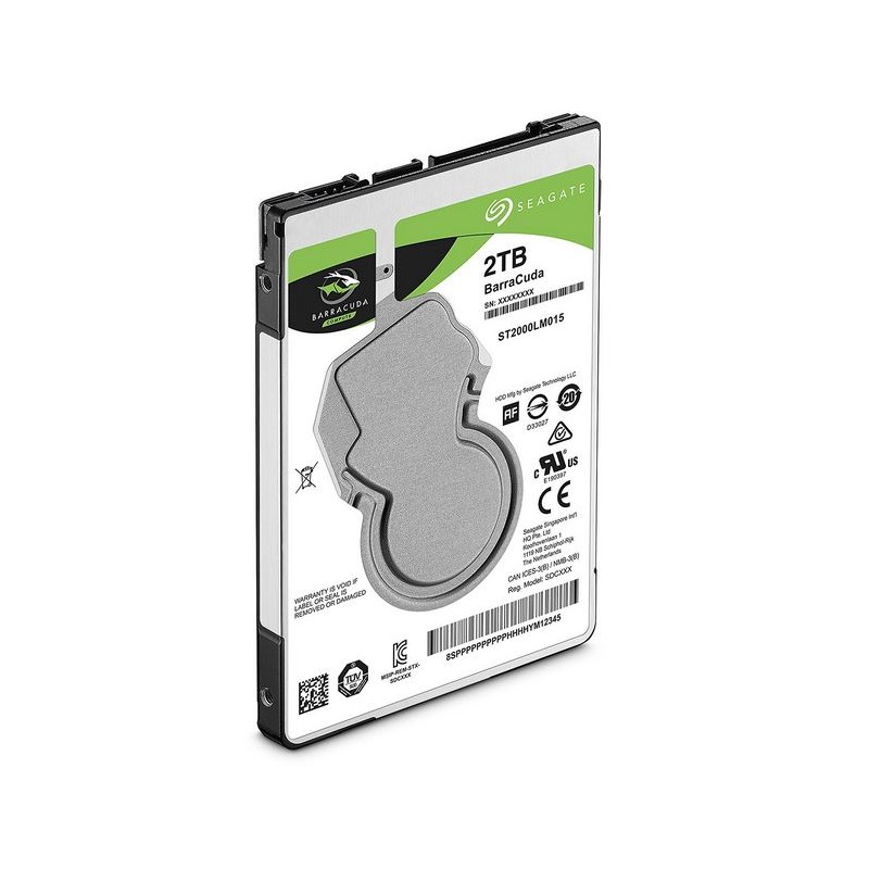 MEMORIA DATI - 2000 SEAGATE Hard Disk Interno BarraCuda 2 TB 2.5 128 MB