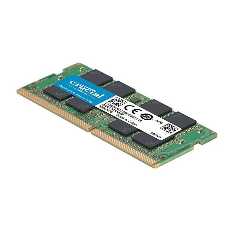 MEMORIA RAM - 8GB Ram SO-DIMM DDR4 Crucial  2400 1x8GB
