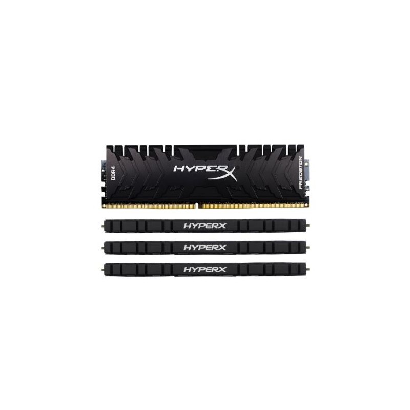 MEMORIA RAM - HyperX Predator DDR4 64GB (Kit da 4) 3200MHz