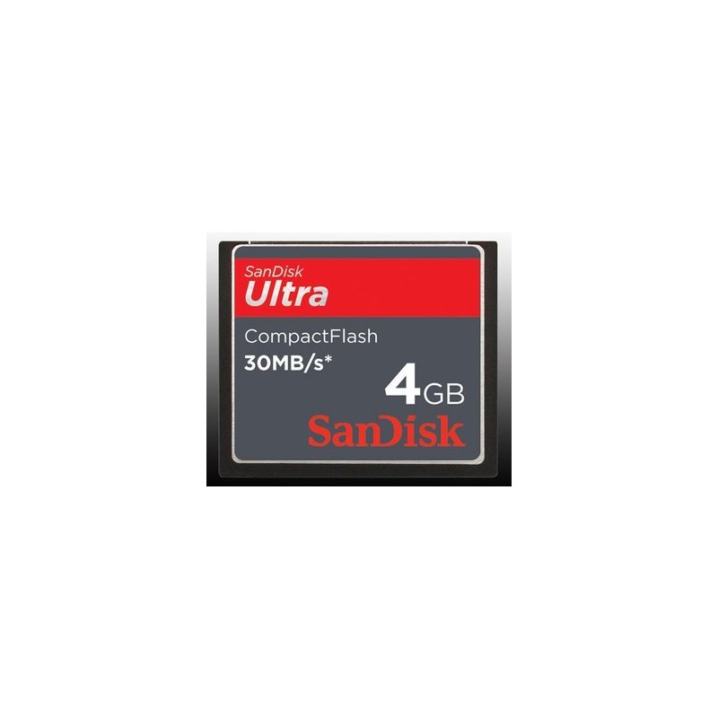 MEMORY CARD CF SANDISK 4 GB ULTRA