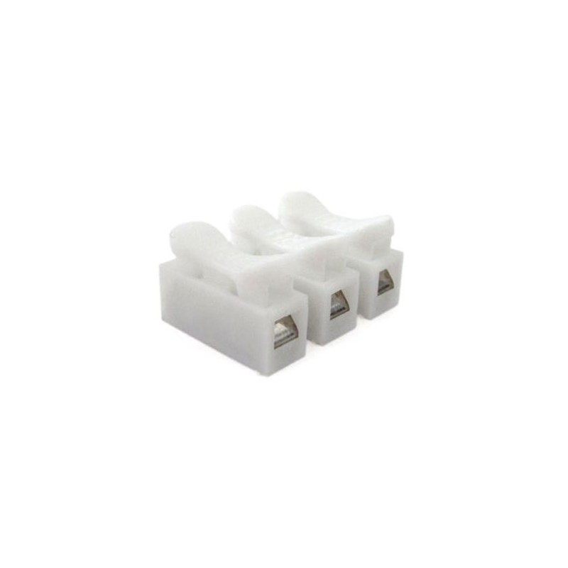 MORSETTO - Mammut Elettrico Morsetto Connettore Per Cavo Fili Elettrici 3X1,5mm Con Bottone Pressione