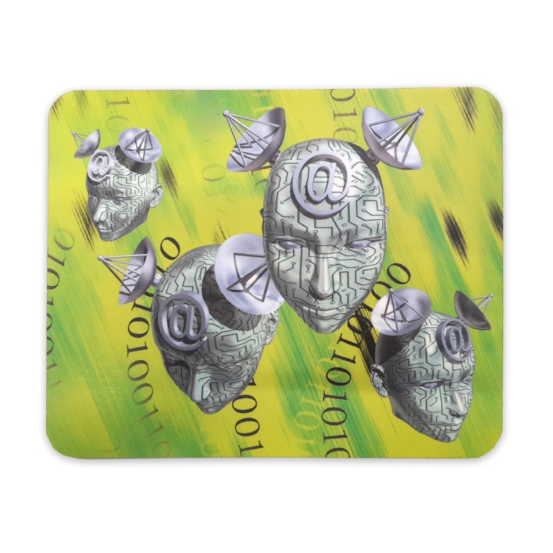 MOUSE PAD - Tappetino per mouse con superficie in plastica semirigida lavabile BIZZARRO