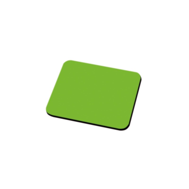 Mouse Pad standard stoffa/spugna  26X22CM VERDE