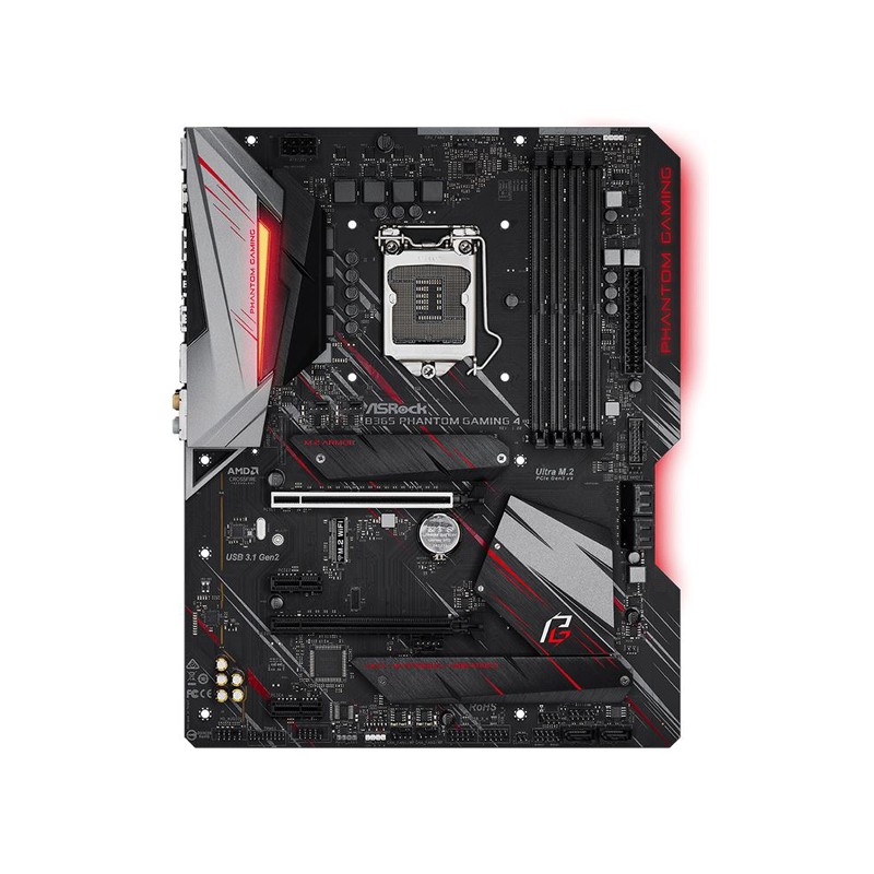 SCHEDA MADRE -  ASRock B365 Phantom Gaming 4 SK1151 DDR4 2666 6 SATA3, HDMI, DP, USB 3.1