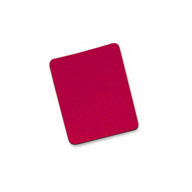 Tappetino per Mouse, 6 mm, Bulk, 25x22 cm, Rosso