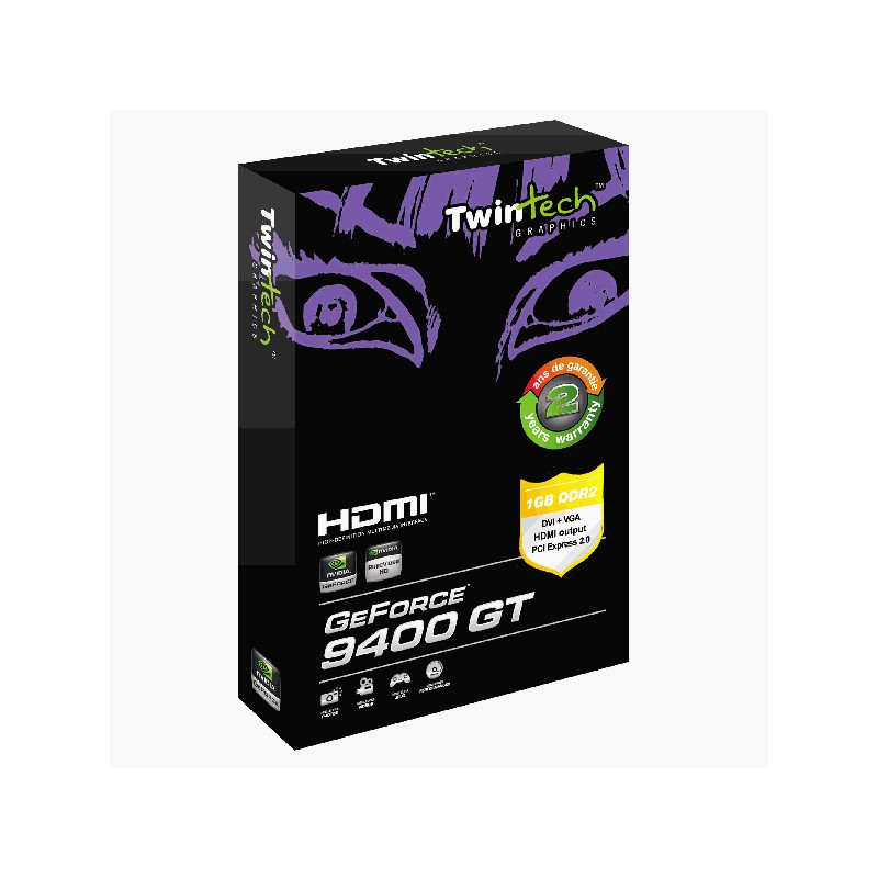 TWINTECH GEFORCE 9400GT/1GB DDR2 - HDMI