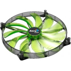 Ventola Aerocool Silent Master 200 Led Verde