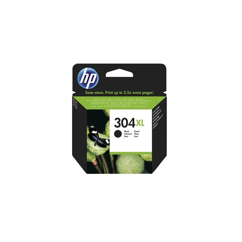 HP 304XL  N9K08AE 304 Cartuccia NERA