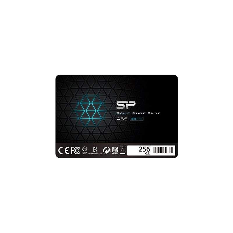 MEMORIA DATI - 256GB SSD Silicon Power 3D NAND A55 SLC Cache Performance Boost  R560 W530