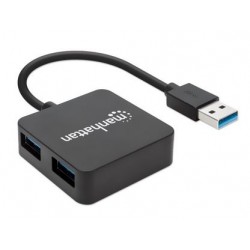 HUB ESTERNO USB - 3.0 4 Porte Nero