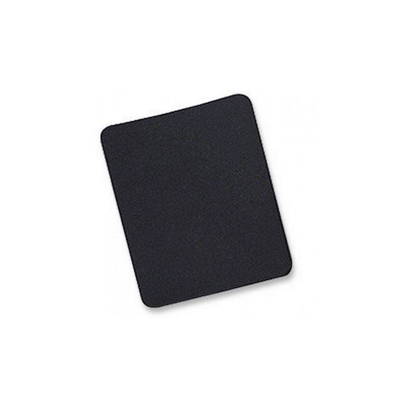 Tappetino per Mouse, 6 mm, Bulk, 25x22 cm, Nero