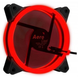 VENTOLA - Aerocool Rev RED Ventola da 120mm con illuminazione ad anello Dual Leda 41,3 CFM