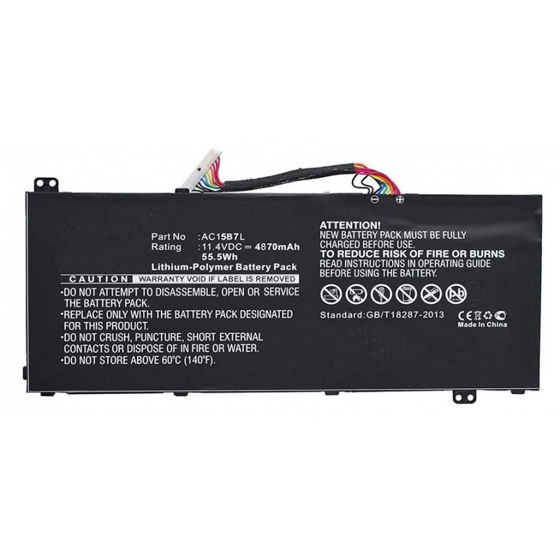 BATTERIA -  Compatibile con ACER TM P215 AC15B7L