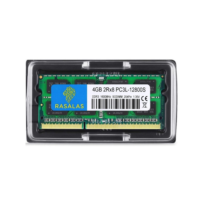 MEMORIA RAM - 4GB SO-DDR - DDR3-1600 - PC3-12800 1.35 V