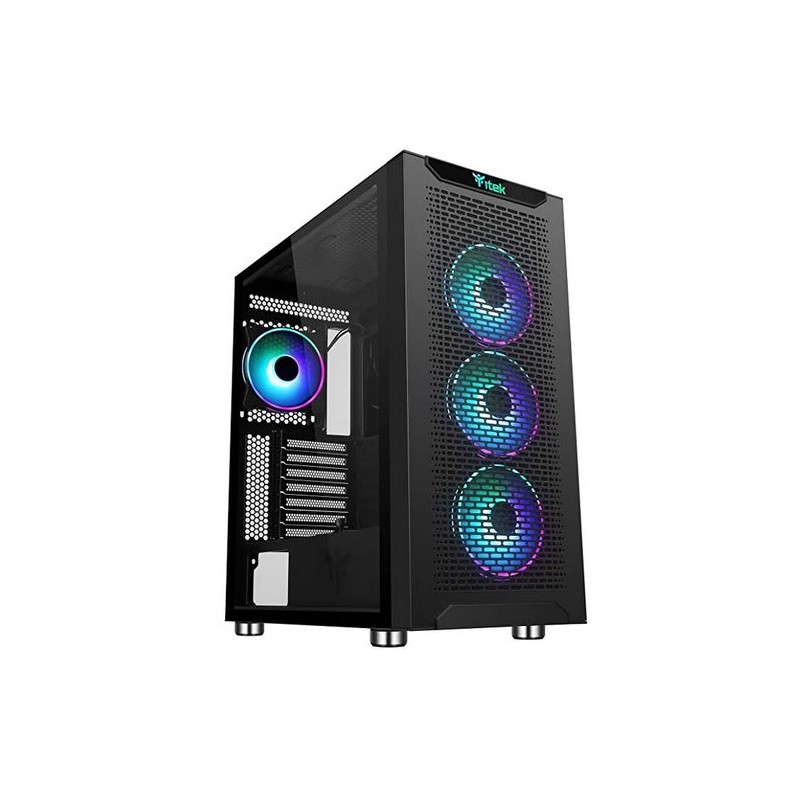 CASE - Case MAJES 40 Gaming Full Tower - 4 ventole - vetro temperato