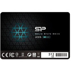 MEMORIA DATI - 512GB SSD Silicon Power 3D NAND A55 SLC Cache Performance Boost  R560 W530