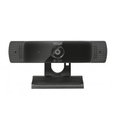 WEBCAM - Trust GXT 1160 Vero Webcam Full HD 1080P con Microfono Integrato, Nero
