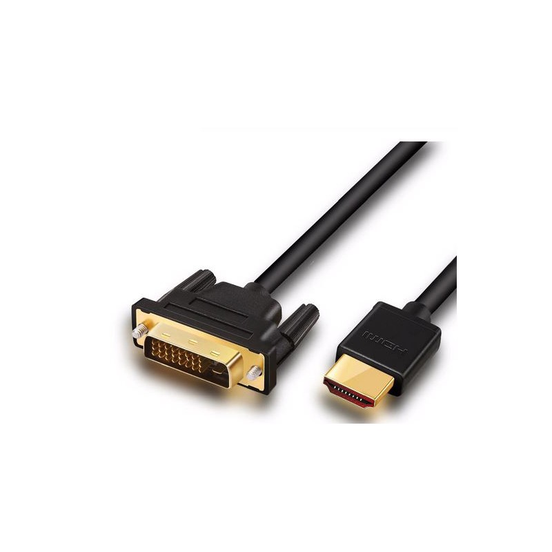 CAVO VIDEO - Cavo adattatore  HDMI a DVI-D24+1  bidirezionale 1,5MT