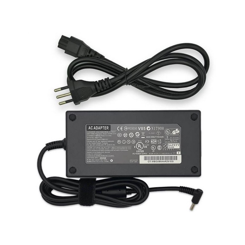 ALIMENTATORE - Alimentatore Compatibile Notebook HP 200W Adapter PFC Smart Slim