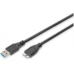 CAVO USB - Cavo Micro USB 3.0 1,8 M, Cavo USB A maschio a Micro B maschio