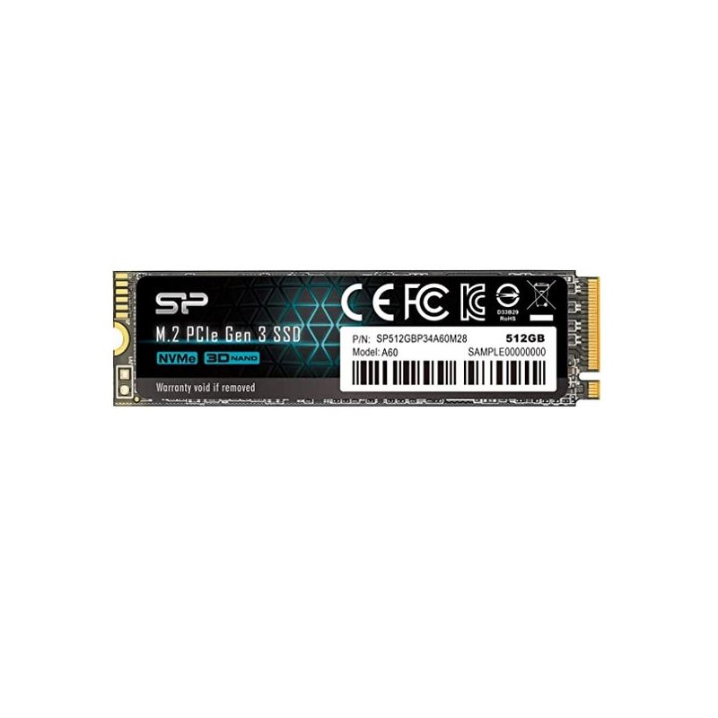 MEMORIA DATI - Silicon Power M.2 512 GB PCI Express 3x4 NVMe 1.3 2200/1600