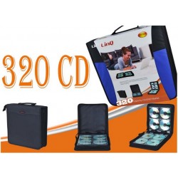 Porta CD/DVD Soft 320 posti