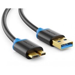 CAVO USB - Cavo Micro USB 3.0 0,5 M, Cavo USB A maschio a Micro B maschio