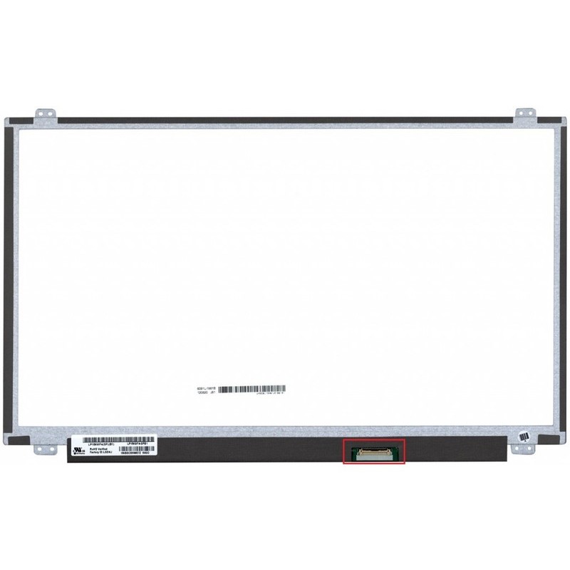 RICAMBI DISPLAY - LCD NOTEBOOK 15.6 30 PIN SLIM 1366*768 SCHERMO FHD LED B156XW04V6