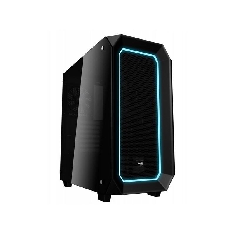 CASE - Aerocool Case P7-C0 Middle Tower ATX Black fan 1x120