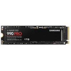 MEMEORIA DATI - WSamsung 990 PRO 1 TB SSD interno NVMe/PCIe M.2 PCIe NVMe 4.0 x4 7450/6900