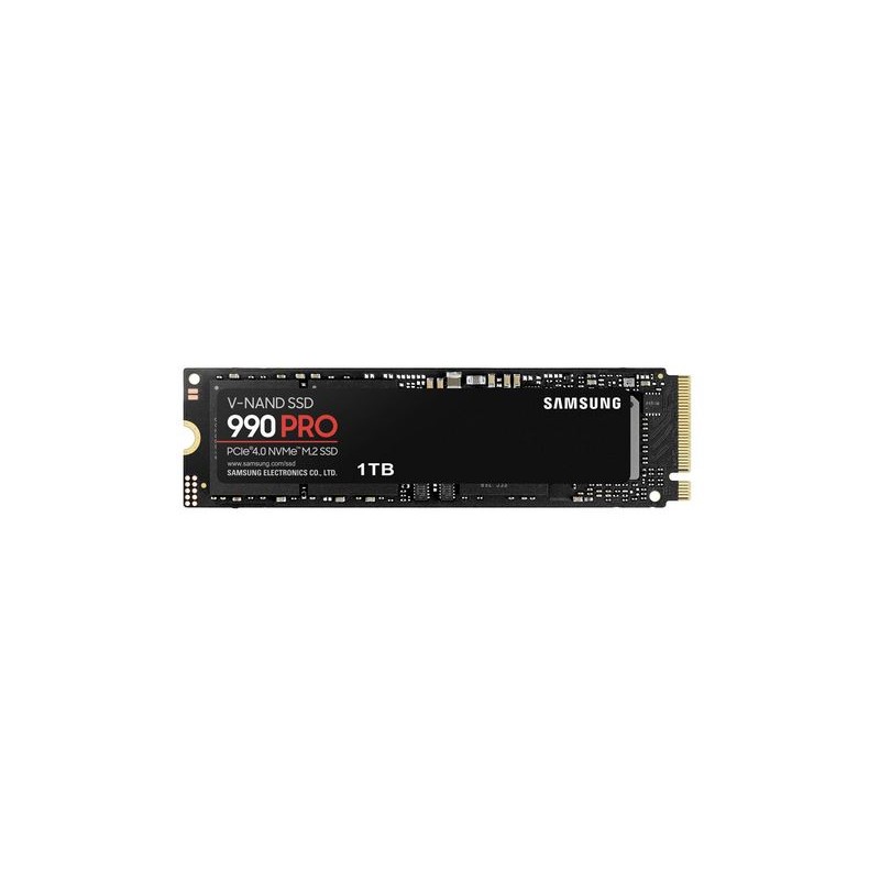 MEMEORIA DATI - WSamsung 990 PRO 1 TB SSD interno NVMe/PCIe M.2 PCIe NVMe 4.0 x4 7450/6900
